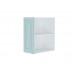 Фасад боковой Ницца для верхнего шкафа Голубой (716*315*16)