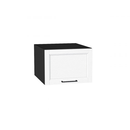358*500*Шкаф верхний горизонтальный глубокий Сканди White Silkwood/Graphite