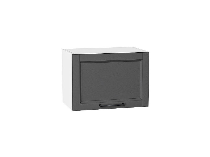 358*500*Шкаф верхний горизонтальный Сканди Stormy Silkwood/Белый