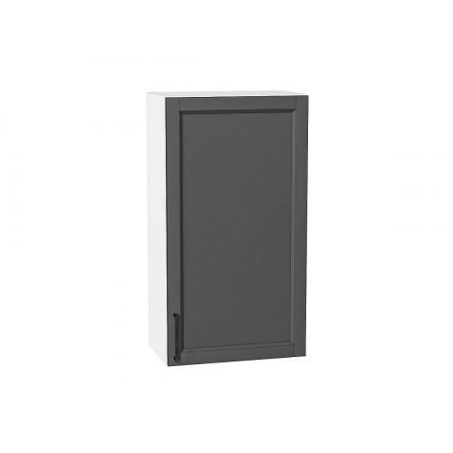 920*500*Шкаф верхний с 1-ой дверцей Сканди Stormy Silkwood/Белый