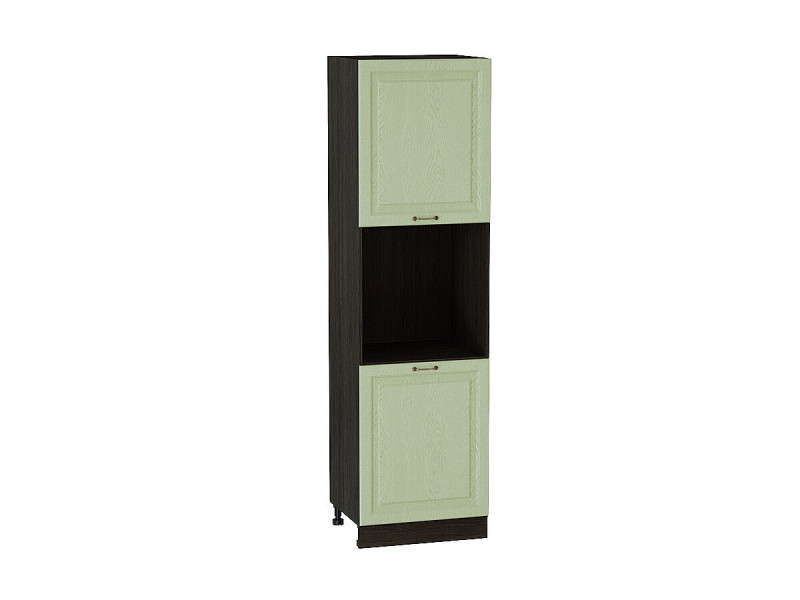 2132*600* Шкаф пенал с 2-мя дверцами под технику Ницца Дуб оливковый Graphite