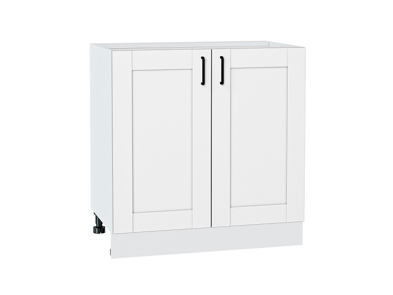 Кухня 816*800*Шкаф нижний с 2-мя дверцами Лофт Super White/Белый